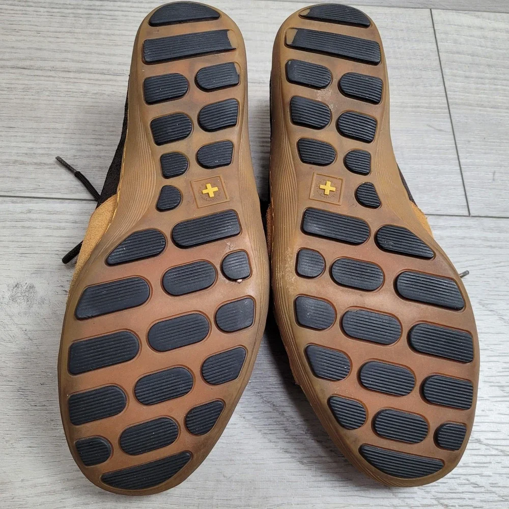 Dr.‎ Martens Shoes Mens US 11 Two-Tone Leather & Suede Oxfords 8C30 Preppy